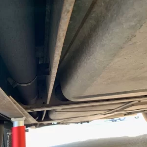 Exhaust Fuel Tank Heat Shield 2