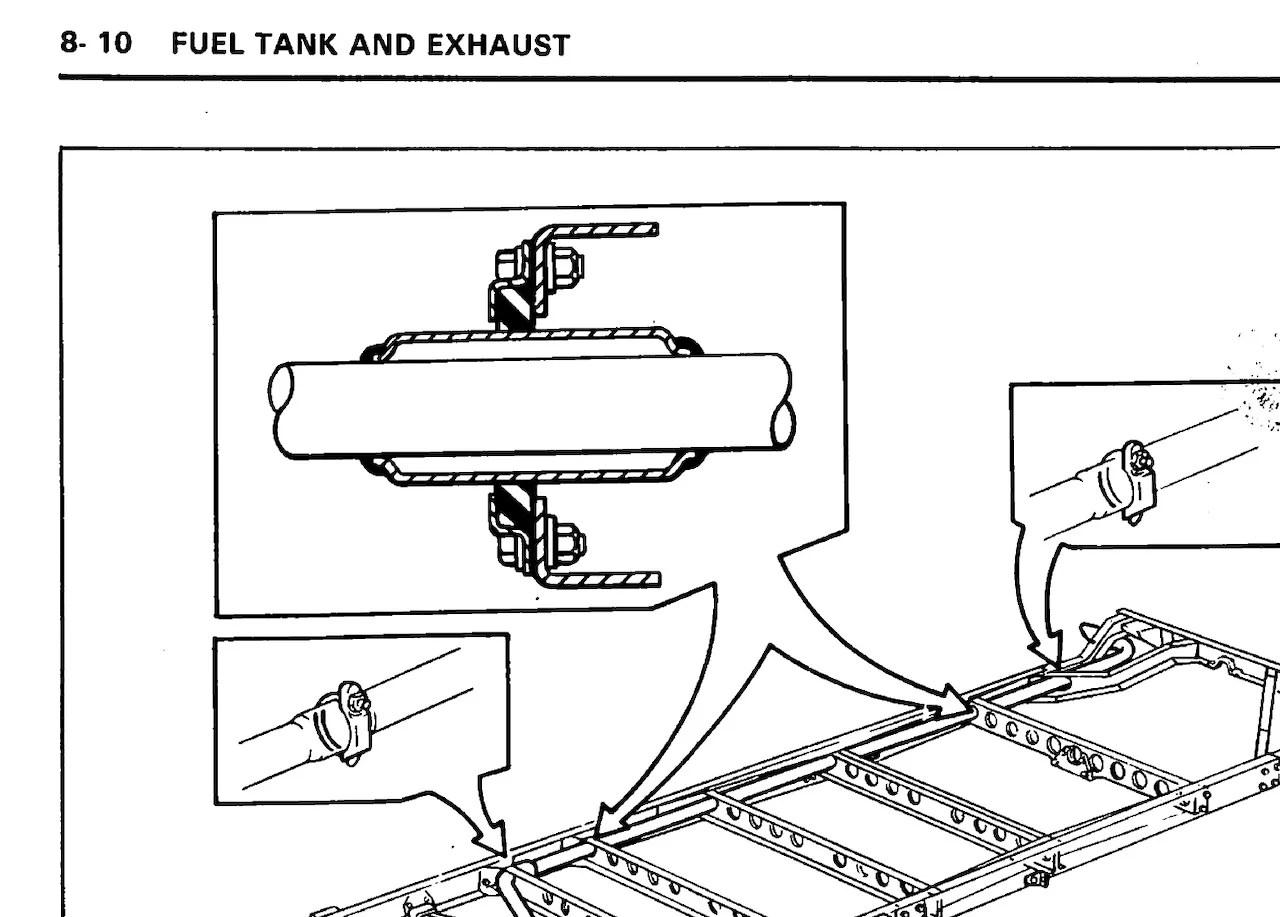 Exhaust Support Crossmember