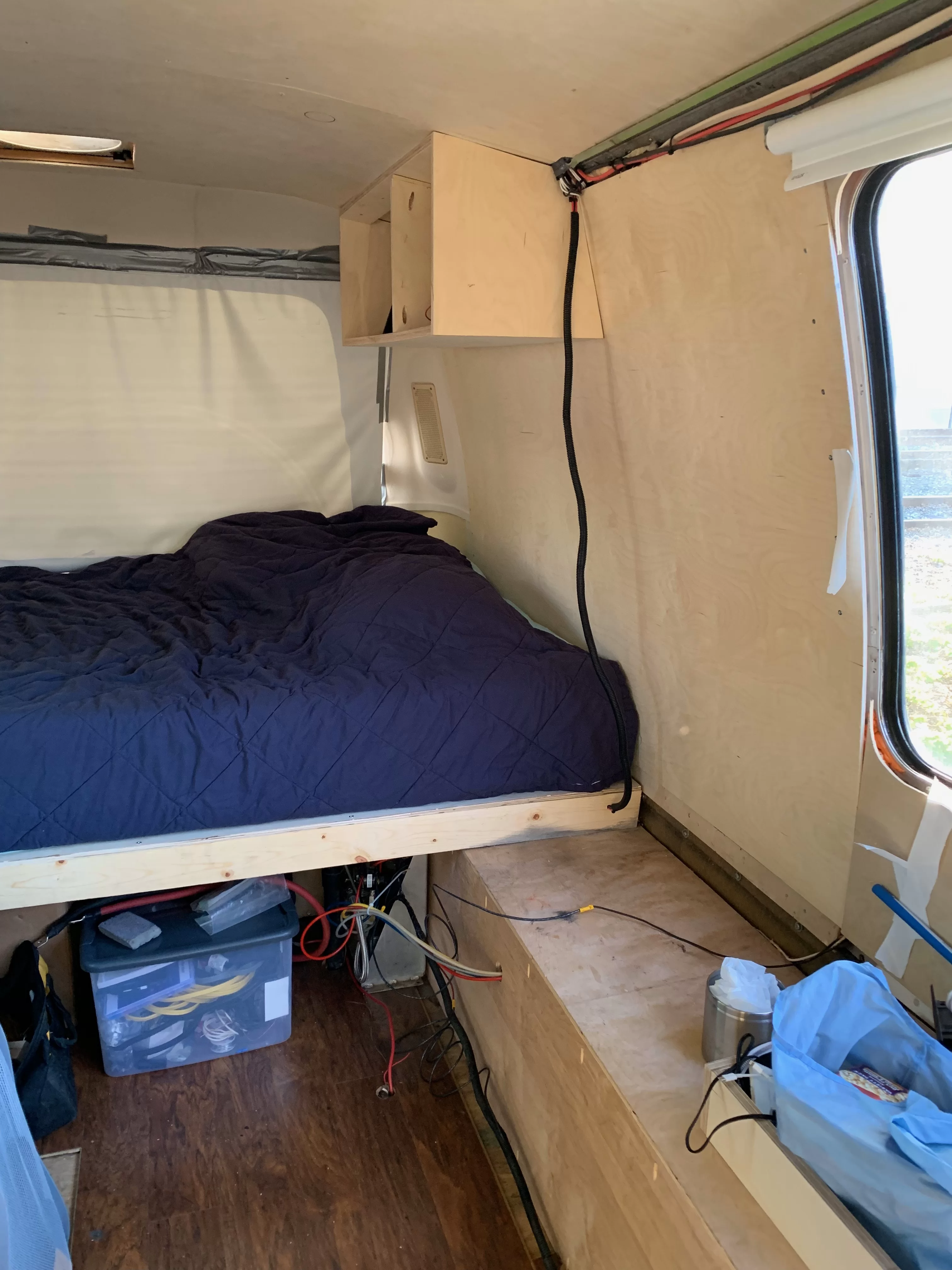 Finished electrical cabinet