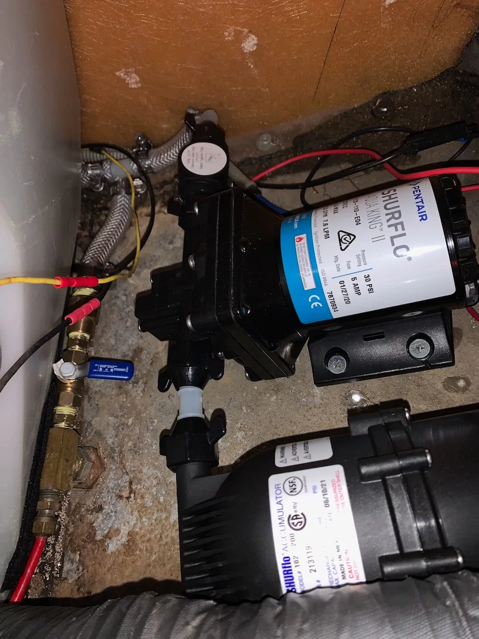 Fresh Water Pump Accumulator