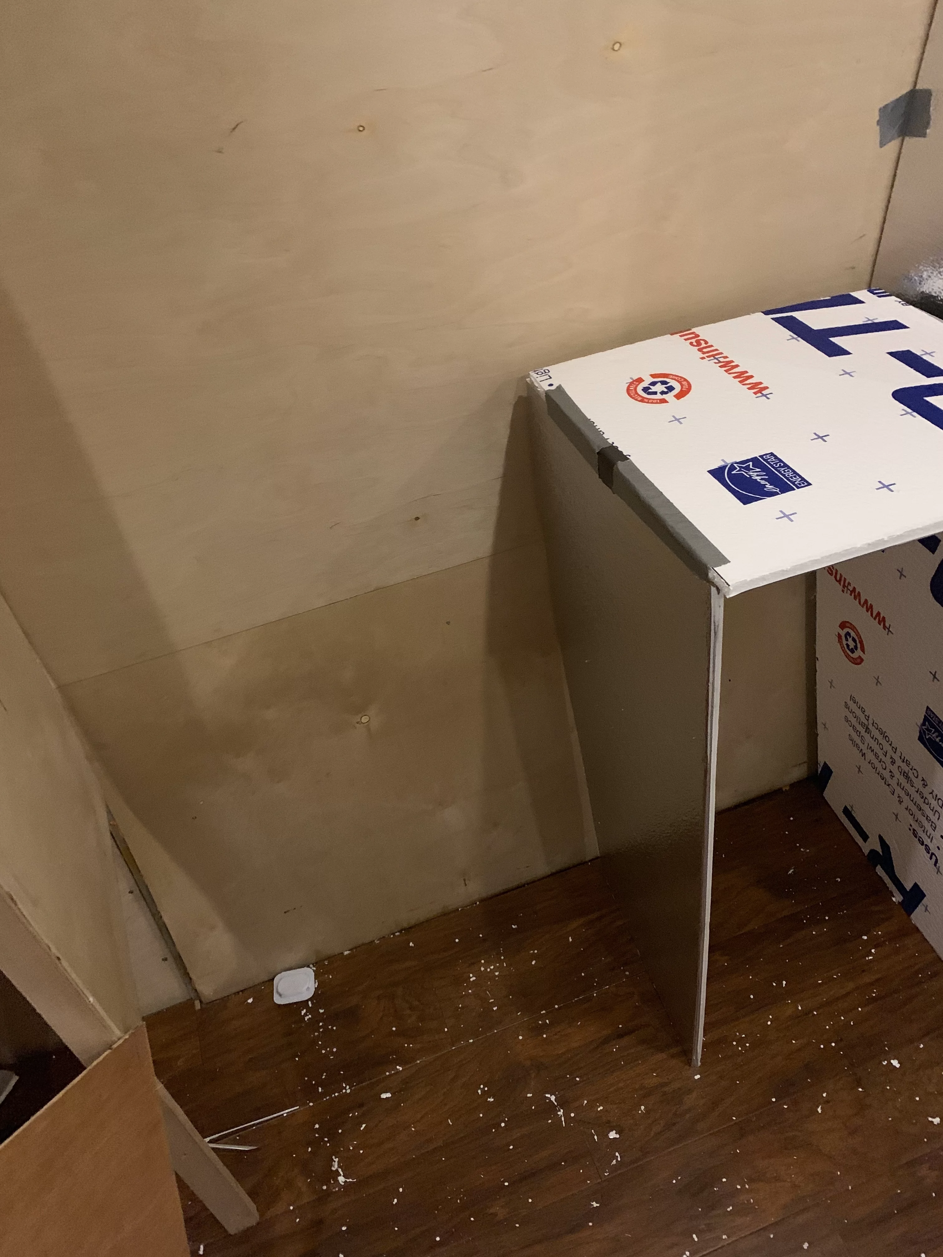 Possible shower area
